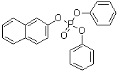 2-Naphthyl diphenyl phosphate molecular structure (CAS 18872-49-6)
