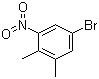 5-Bromo-1,2-dimethyl-3-nitrobenzene molecular structure (CAS 18873-95-5)