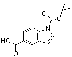 1H-Indole-1,5-dicarboxylic acid 1-(1,1-dimethylethyl) ester molecular structure (CAS 188751-54-4)
