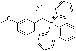 3-甲氧基苄基三苯基氯化鏻分子结构 (CAS 18880-05-2)