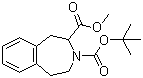 1,2,4,5-Tetrahydro-3H-3-benzazepine-2,3-dicarboxylic acid 3-(tert-butyl) 2-methyl ester molecular structure (CAS 188990-13-8)