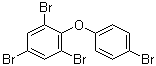 2,4,4',6-四溴二苯醚分子结构 (CAS 189084-63-7)