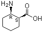(1S,2R)-2-氨基环己烷-1-羧酸分子结构 (CAS 189101-41-5)