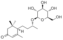 Byzantionoside B molecular structure (CAS 189109-45-3)