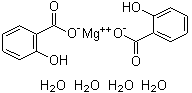 Bis(salicylato)magnesium tetrahydrate molecular structure (CAS 18917-95-8)