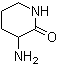 3-氨基-2-哌啶酮分子结构 (CAS 1892-22-4)