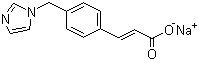 Ozagrel sodium molecular structure (CAS 189224-26-8)