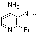结构式 CAS# 189230-41-9, 2-溴-3,4-吡啶二胺