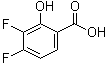 3,4-Difluorosalicylic acid molecular structure (CAS 189283-51-0)