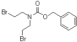 Benzyl bis(2-bromoethyl)carbamate molecular structure (CAS 189323-09-9)