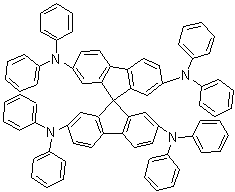 2,2',7,7'-Tetrakis(diphenylamino)-9,9'-spirobifluorene molecular structure (CAS 189363-47-1)
