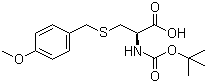 Boc-S-(4-methoxybenzyl)-L-cysteine molecular structure (CAS 18942-46-6)