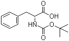 Boc-D-Phenylalanine molecular structure (CAS 18942-49-9)