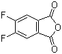 4,5-二氟邻苯二甲酸酐分子结构 (CAS 18959-30-3)