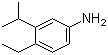 结构式 CAS# 1899-06-5, 4-乙基-3-异丙基苯胺