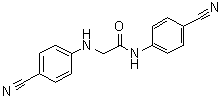 N-(4-Cyanophenyl)-2-[(4-cyanophenyl)amino]acetamide molecular structure (CAS 1900865-84-0)