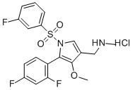 Abeprazan hydrochloride molecular structure (CAS 1902954-87-3)