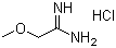structure of CAS# 1903-91-9, 2-Methoxyacetamidine hydrochloride