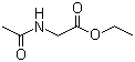 structure of CAS# 1906-82-7, Ethyl acetamidoacetate;Ethyl 2-(acetylamino)acetate; N-Acetylglycine ethyl ester