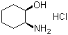 (1R,2S)-2-氨基环己醇盐酸盐分子结构 (CAS 190792-72-4)