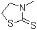 3-Methylthiazolidine-2-thione molecular structure (CAS 1908-87-8)
