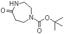 1-N-Boc-5-oxo-1,4-diazepane molecular structure (CAS 190900-21-1)
