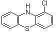 structure of CAS# 1910-85-6, 1-Chloro-10H-phenothiazine;1-Chlorophenothiazine; NSC 516775