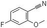 结构式 CAS# 191014-55-8, 4-氟-2-甲氧基苯腈