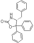 (4R)-5,5-Diphenyl-4-benzyl-2-oxazolidinone molecular structure (CAS 191090-40-1)