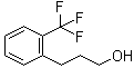2-(Trifluoromethyl)benzenepropanol molecular structure (CAS 191155-81-4)