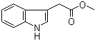 1H-Indole-3-acetic acid methyl ester molecular structure (CAS 1912-33-0)
