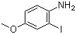 structure of CAS# 191348-14-8, 4-Methoxy-2-iodoaniline;2-Iodo-4-methoxyaniline