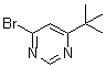 4-Bromo-6-tert-butylpyrimidine molecular structure (CAS 19136-36-8)