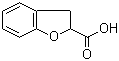 苯并二氢呋喃-2-羧酸分子结构 (CAS 1914-60-9)