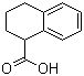 1,2,3,4-四氢-1-萘甲酸分子结构 (CAS 1914-65-4)