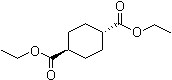 trans-Cyclohexane-1,4-dicarboxylic acid diethyl ester molecular structure (CAS 19145-96-1)