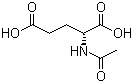 结构式 CAS# 19146-55-5, N-乙酰-D-谷氨酸
