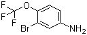 结构式 CAS# 191602-54-7, 3-溴-4-(三氟甲氧基)苯胺