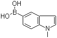 1-Methylindole-5-boronic acid molecular structure (CAS 192182-55-1)