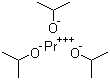 Praseodymium(III) isopropoxide molecular structure (CAS 19236-14-7)