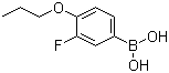 3-Fluoro-4-propoxyphenylboronic acid molecular structure (CAS 192376-68-4)