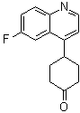 4-(6-Fluoro-4-quinolinyl)cyclohexanone molecular structure (CAS 1923836-99-0)