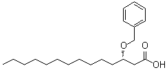 (S)-3-Benzyloxytetradecanoic acid molecular structure (CAS 192508-66-0)