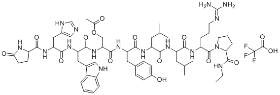 Leuprolide Acetate EP Impurity D molecular structure (CAS 1926163-25-8)