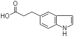 1H-Indole-5-propanoic acid molecular structure (CAS 192717-19-4)
