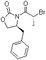(4S)-3-(2-Bromo-1-oxopropyl)-4-(phenylmethyl)-2-oxazolidinone molecular structure (CAS 192864-91-8)