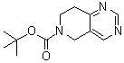 7,8-Dihydropyrido[4,3-d]pyrimidine-6(5H)-carboxylic acid 1,1-dimethylethyl ester molecular structure (CAS 192869-49-1)