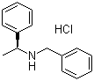 (S)-(-)-N-Benzyl-1-phenylethylamine hydrochloride molecular structure (CAS 19302-37-5)