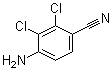 4-氨基-2,3-二氯苯甲腈分子结构 (CAS 193090-61-8)