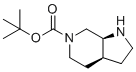 tert-Butyl (3aS,7aS)-rel-1,2,3,3a,4,5,7,7a-octahydropyrrolo[2,3-c]pyridine-6-carboxylate molecular structure (CAS 1932131-90-2)